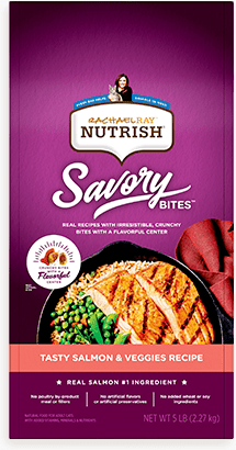 Nutrish Rachael Ray Nutrish Savory Bites Tasty Salmon & Veggies Dry Cat Food Recipe